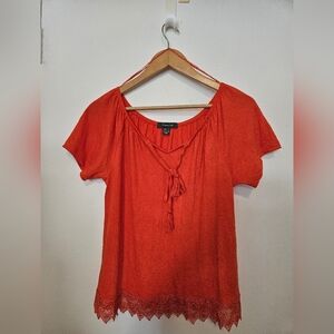 Primark Blouse with Lace Trim